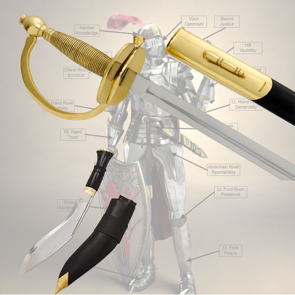 Manufacturers & Exporters of Medieval Weapons, Steel-Craft and Museum Pieces such as Military Ceremonial Swords, Khukries.